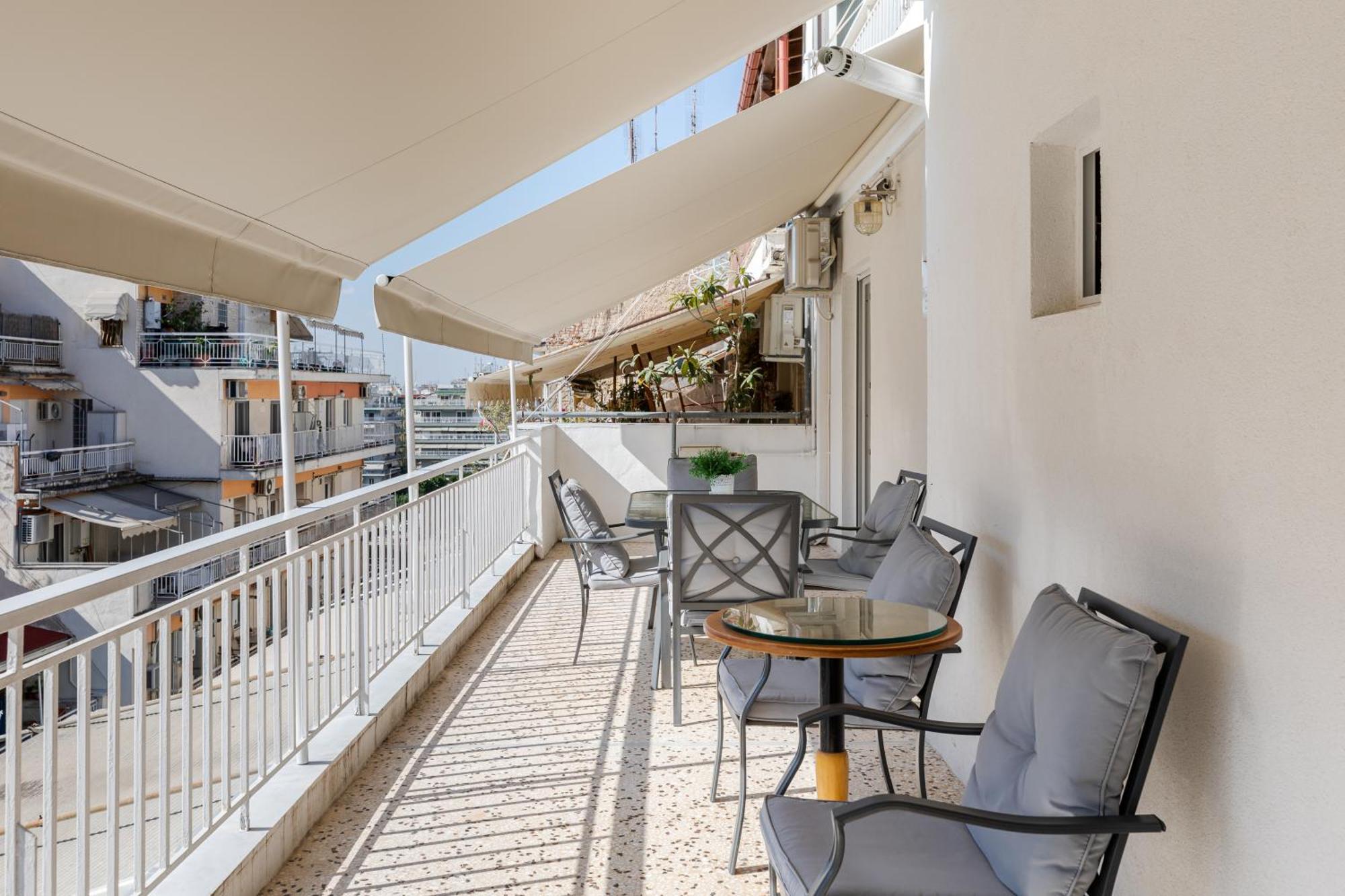 Stavroula'S House City Center, Penthouse Thessaloniki Buitenkant foto