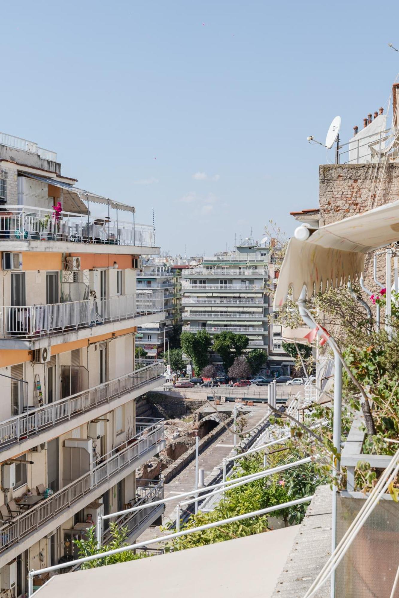 Stavroula'S House City Center, Penthouse Thessaloniki Buitenkant foto